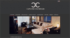 Desktop Screenshot of capucinecoltrinari-interieur.com